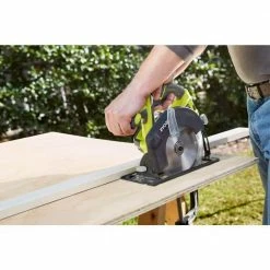 Outlet 🔥 RYOBI ONE+ 18V Cordless 5.5 in. Circular Saw (Tool Only) 🎉 -Deals Power Tools Store ryobi circular saws p505b 66 1000
