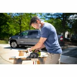 Outlet 🔥 RYOBI ONE+ 18V Cordless 5.5 in. Circular Saw (Tool Only) 🎉 -Deals Power Tools Store ryobi circular saws p505b a0 1000