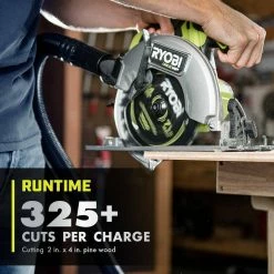 Best Sale ❤️ RYOBI ONE+ HP 18V Brushless Cordless 7-1/4 in. Circular Saw (Tool Only) 🌟 -Deals Power Tools Store ryobi circular saws pblcs300b 66 1000