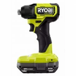 Flash Sale 🔥 RYOBI ONE+ HP 18V Brushless Cordless Compact 1/4 in. Impact Driver Kit with (2) 1.5 Ah Batteries, Charger and Bag ⭐ -Deals Power Tools Store ryobi impact drivers psbid01k 66 1000