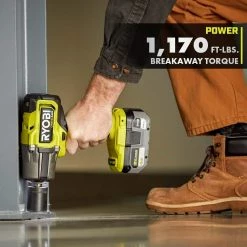 Discount ❤️ RYOBI ONE+ HP 18V Brushless Cordless 4-Mode 1/2 in. High Torque Impact 🔧 Wrench (Tool Only) 🧨 -Deals Power Tools Store ryobi impact wrenches pbliw01b 77 1000