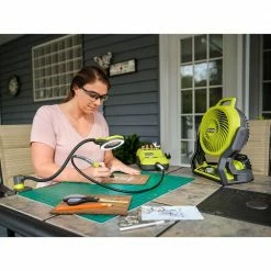 Cheap 🛒 RYOBI ONE+ 18V Cordless Hybrid WHISPER SERIES 7-1/2 in. Fan (Tool Only) 🥰 25 Cheap 🛒 RYOBI ONE+ 18V Cordless Hybrid WHISPER SERIES 7-1/2 in. Fan (Tool Only) 🥰 -Deals Power Tools Store ryobi jobsite fans pcl811b 4f 1000