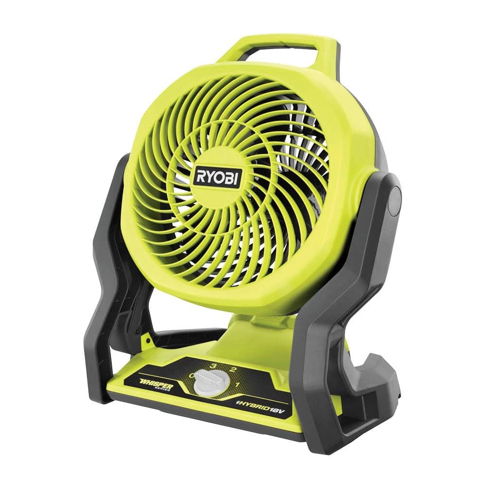 Cheap 🛒 RYOBI ONE+ 18V Cordless Hybrid WHISPER SERIES 7-1/2 in. Fan (Tool Only) 🥰 3 Cheap 🛒 RYOBI ONE+ 18V Cordless Hybrid WHISPER SERIES 7-1/2 in. Fan (Tool Only) 🥰