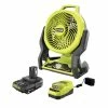 Best Pirce 🛒 RYOBI ONE+ 18V Cordless Hybrid WHISPER SERIES 7-1/2 in. Fan Kit with 2.0 Ah Battery and Charger 👏 2 Best Pirce 🛒 RYOBI ONE+ 18V Cordless Hybrid WHISPER SERIES 7-1/2 in. Fan Kit with 2.0 Ah Battery and Charger 👏 -Deals Power Tools Store ryobi jobsite fans pcl811kn 64 1000