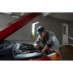 Flash Sale 💯 RYOBI ONE+ 18V Cordless LED Workbench Light (Tool-Only) 🔔 -Deals Power Tools Store ryobi jobsite lighting p727 c3 1000