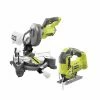 Coupon β¨ RYOBI ONE+ 18V Lithium-Ion Cordless 7-1/4 in. Compound Miter Saw and Orbital Jig Saw (Tools Only) β 1 Coupon β¨ RYOBI ONE+ 18V Lithium-Ion Cordless 7-1/4 in. Compound Miter Saw and Orbital Jig Saw (Tools Only) β -Deals Power Tools Store ryobi miter saws p553 p5231 64 1000