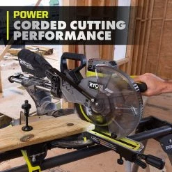 Cheapest ❤️ RYOBI ONE+ HP 18V Brushless Cordless 10 in. Sliding Compound Miter Saw Kit with 4.0 Ah HIGH PERFORMANCE Battery and Charger 😍 -Deals Power Tools Store ryobi miter saws pblms01k a0 1000