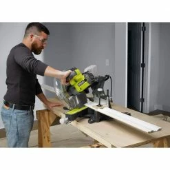Hot Sale 🤩 RYOBI 15 Amp 12 in. Corded Sliding Compound Miter Saw with LED Cutline Indicator 🔔 16 Hot Sale 🤩 RYOBI 15 Amp 12 in. Corded Sliding Compound Miter Saw with LED Cutline Indicator 🔔 -Deals Power Tools Store ryobi miter saws tss121 44 1000