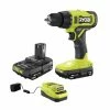 Budget 💯 RYOBI ONE+ 18V Cordless 1/2 in. Drill/Driver Kit with (2) 1.5 Ah Batteries and Charger ✨ -Deals Power Tools Store ryobi power drills pcl206k2 64 1000