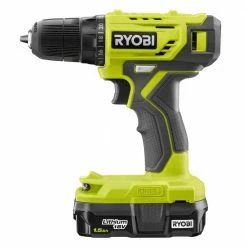 Coupon 💯 RYOBI ONE+ 18V Cordless 3/8 in. Drill/Driver Kit with 1.5 Ah Battery and Charger 🎁 -Deals Power Tools Store ryobi power drills pdd209k a0 1000