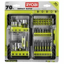 Top 10 💯 RYOBI ONE+ 18V Cordless 4-Tool Combo Kit w/(2) Batteries, Charger & Bag w/Bonus Impact Rated Driving Kit (70-Piece) 🔥 -Deals Power Tools Store ryobi power tool combo kits p1818 ar2040 44 1000