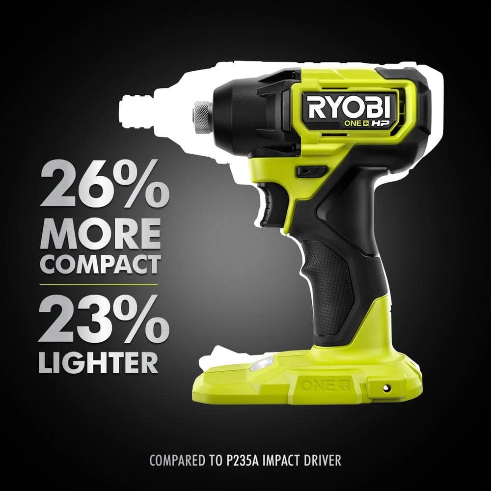 Brand new 😀 RYOBI ONE+ HP 18V Brushless Cordless Compact 1/2 in. Drill and Impact Driver Kit with (2) 1.5 Ah Batteries, Charger and Bag 💯 7 Brand new 😀 RYOBI ONE+ HP 18V Brushless Cordless Compact 1/2 in. Drill and Impact Driver Kit with (2) 1.5 Ah Batteries, Charger and Bag 💯 - Image 5