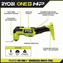 Best Sale 🌟 RYOBI ONE+ HP 18V Brushless Cordless 5-Tool Combo Kit with (2) 1.5 Ah Batteries, Charger, and Bag 🤩 -Deals Power Tools Store ryobi power tool combo kits psbck05k2 66 1000