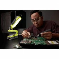 Brand new ✨ RYOBI ONE+ 18V Cordless 2-Tool Combo Kit w/ ONE+ HP Brushless Compact Right Angle Die Grinder & Hybrid LED Light (Tools Only) ⭐ -Deals Power Tools Store ryobi power tool combo kits psbdg01b p790 1f 1000